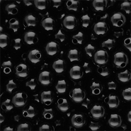 DQ Abalorios acrílicos 10 mm brillante Black