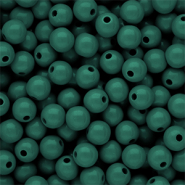DQ Abalorios acrílicos 10 mm brillante Mediterranea green 19-4517 TCX