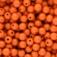 DQ Abalorios acrílicos 10 mm brillante Orange peel 16-1359 TCX