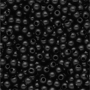 DQ Abalorios acrílicos 6 mm brillante Black