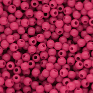 DQ Abalorios acrílicos 6 mm brillante Rose violet 17-2624 TCX
