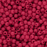 DQ Abalorios acrílicos 6 mm brillante Fuchsia 17-2031 TCX