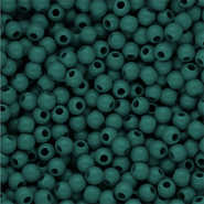 DQ Abalorios acrílicos 4 mm brillante Mediterranea green 19-4517 TCX