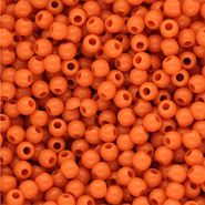DQ Abalorios acrílicos 4 mm brillante Orange peel 16-1359 TCX