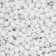 DQ Abalorios acrílicos 4 mm brillante Snow white 11-0602 TCX