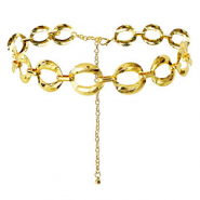 Cadena para la cadera eslabón grande Dorado
