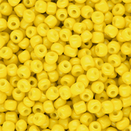 Rocalla cristal 6/0 (4mm) Amarillo