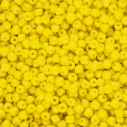 Rocalla cristal 8/0 (3mm) Amarillo