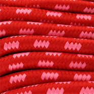 Paracord trendy 10mm Rojo-rosado