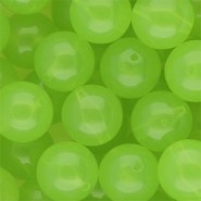 DQ® Abalorios acrílicos 16 mm brillante Verde claro