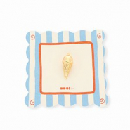 BY31&reg; Colgantes de lat&oacute;n Eco-brass helado Dorado
