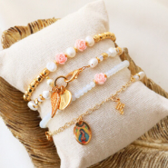 Set de inspiraciones Crea joyería con los nuevos abalorios y colgantes religiosos