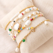 Set de inspiraciones Ponte creativa: Creación de joyería con perlas de agua dulce nuggets