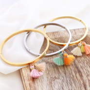 Set de inspiraciones Vibras de verano: bisutería con borlas