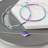 Set de inspiraciones Diseña elegantes joyas con los abalorios Miyuki delica’s
