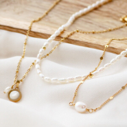 Set de inspiraciones Ideas para crear joyas de moda con perlas de agua dulce
