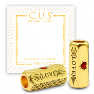 C.U.S®  joyería Message beads C.U.S®