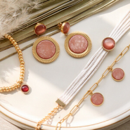 Set de inspiraciones Elegante inspiración en joyería con los cabuchones Polaris Elements