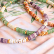 Set de inspiraciones Diseña elegantes collares con piedras naturales disco
