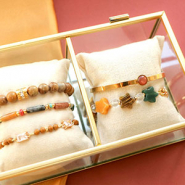 Set de inspiraciones De esta manera se diseña una colección de pulseras con piedras naturales