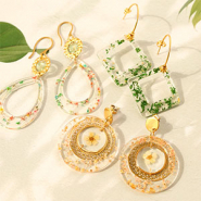 Set de inspiraciones ¡NOVEDAD! Colgantes de resina con flores secas