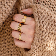 Set de inspiraciones Ideas para usar los nuevos anillos de acero inoxidable