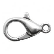 Mosquetón metálico DQ 23mm Plata vieja (sin níquel)