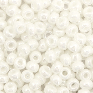 Miyuki Rocalla 6/0 Ceylon ivory pearl 6-591