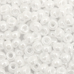 Miyuki Rocalla 6/0 Ceylon white pearl 6-528