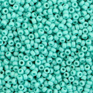 Miyuki Rocalla 11/0 Opaque turquoise green 11-412
