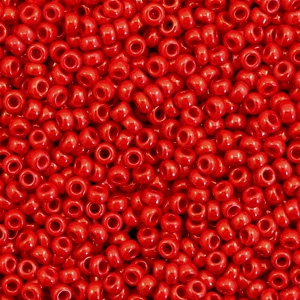 Miyuki Rocalla 11/0 Opaque luster red 11-426