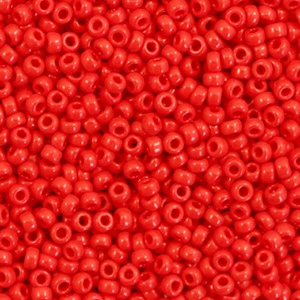 Miyuki Rocalla 11/0 Opaque red 11-408