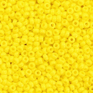 Miyuki Rocalla 11/0 Opaque yellow 11-404
