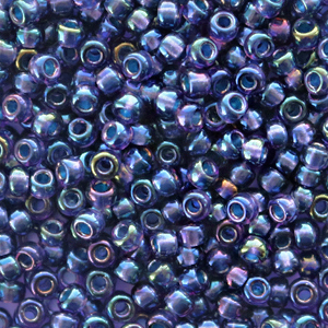 Miyuki Rocalla 8/0 Fancy lined tidal blue 8-3539