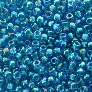 Miyuki Rocalla 8/0 Fancy lined pacific blue 8-3537