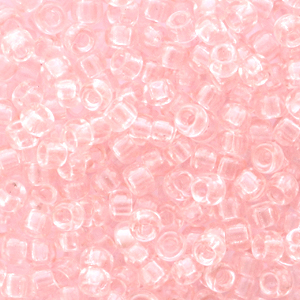 Miyuki Rocalla 8/0 Transparent light tea rose 8-155