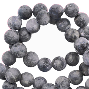 Piedras naturales Labradorita 8mm mate Antracita