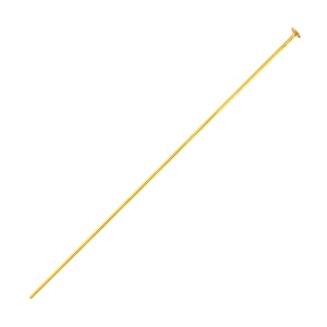 Fornituras acero inox bast&oacute;n con cabeza 40mm Dorado