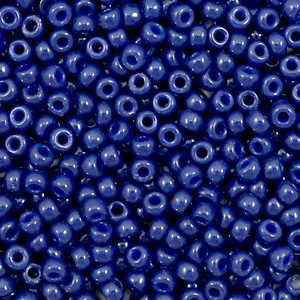 Rocalla Miyuki 8/0 Duracoat opaque dyed navy blue 8-4493