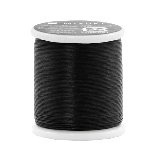 Hilo Miyuki Beading XL Negro