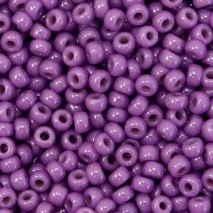 Rocalla Miyuki 8/0 Duracoat opaque anemone purple 8-4490