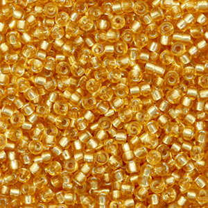 Rocalla Miyuki 11/0 Silverlined dark gold 11-4