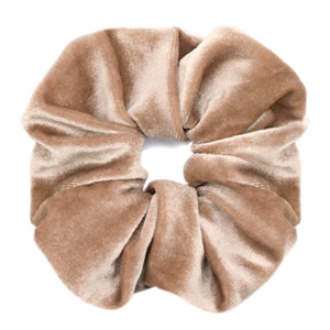 Coleteros para pelo velvet Marr&oacute;n claro