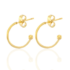 Pendientes Acero Inox criolla Dorado