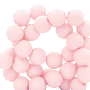 Abalorios acr&iacute;licos 4 mm Rosa bronceado