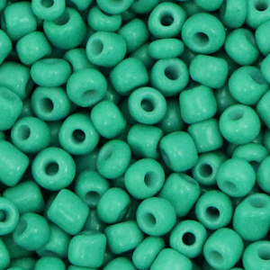 Miyuki Rocalla 6/0 Opaque turquoise green 6-412