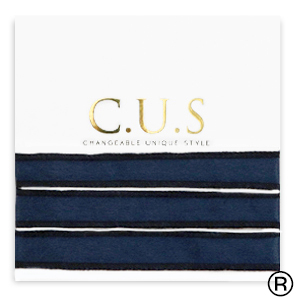 C.U.S&reg; cinta de joyer&iacute;a Azul oscuro intenso brillante
