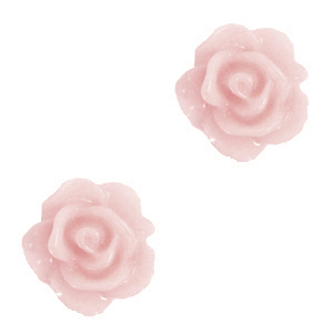 Abalorios rosa 10mm Rosa vintage
