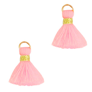 Borlas 1.5cm Dorado-rosa
