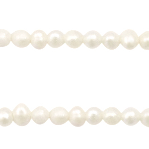 Perlas de agua dulce redondas 3mm Blanco natural